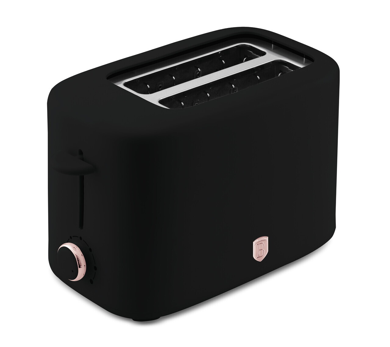 Prajitor de paine cu capac Berlinger Haus, Black Rose, 750W, inox, negru - imagine 5