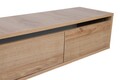 Comoda TV, Mod Design, Rust, 180 x 30 x 25 cm, pal melaminat, stejar