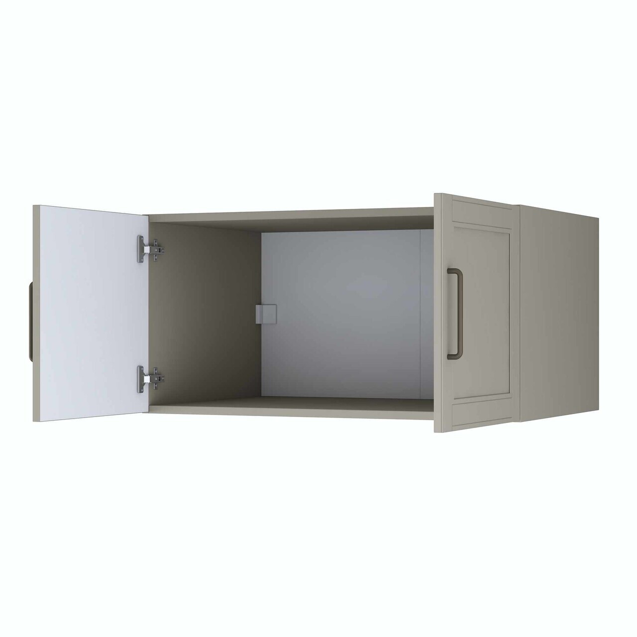 Dulap pentru haine, Hanah Home, BA269, 90x45x57.5 cm, Gresie — imaginea 5