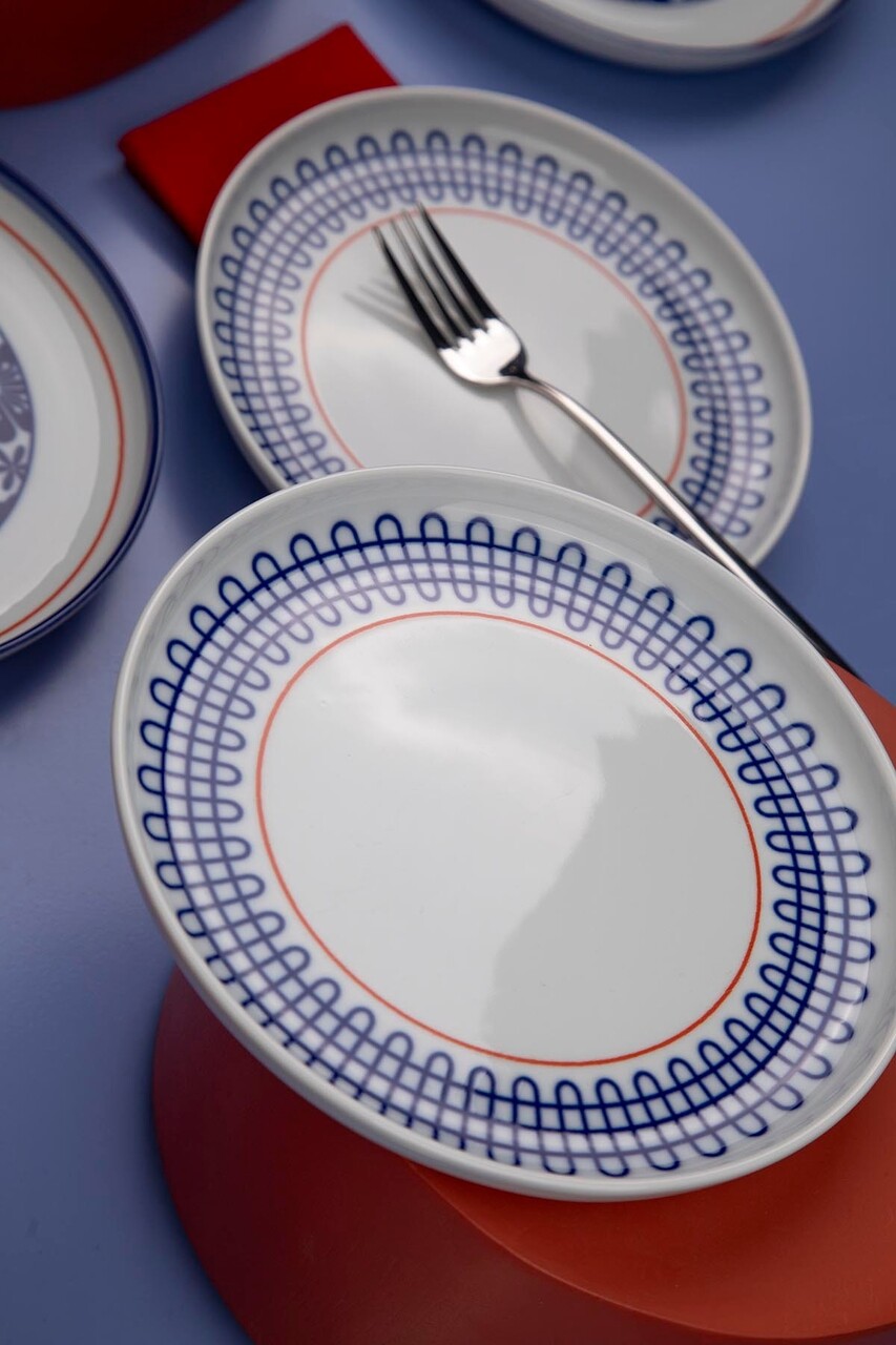 Set de servire pentru tort (6 bucăți), L'essentiel Maison, 710KTP9363, Multicolor - view 3