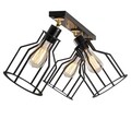 Lustra, Alby, 525NOR1506, Metal, Negru