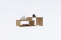 Masuta de cafea, Asse Home, Holly, 80x40x50 cm, Maro