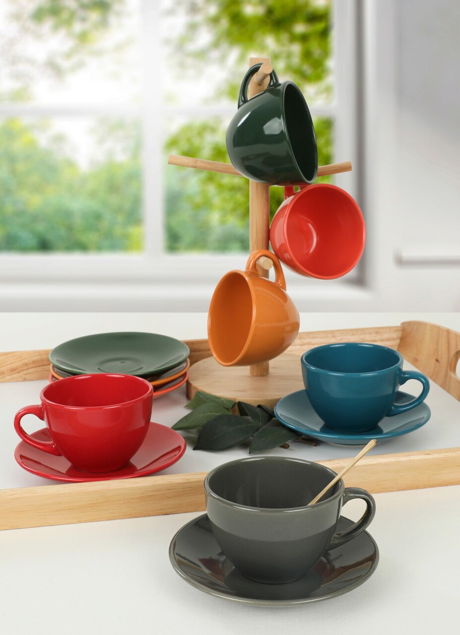 Set pentru ceai Hermia 275KRM1621 Rezistenta la socuri termice Multicolor