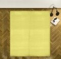 Cearceaf de pat cu elastic Yellow Heinner, 160x200 cm, 100% bumbac, galben