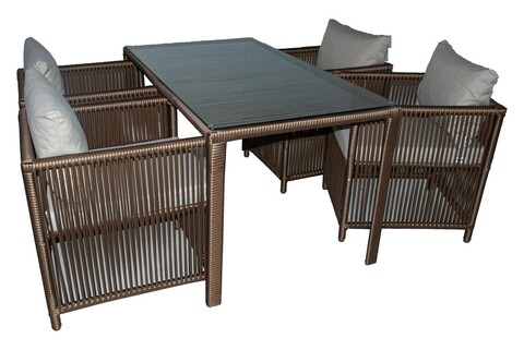 Set mobilier de gradina, Jumilla, Mana 2, Maro inchis Jumilla