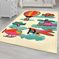 Covor copii Traci, Decorino, 100x150 cm, polipropilena, multicolor