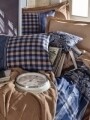 Lenjerie de pat dubla, 4 piese, 100% bumbac ranforce, Cotton Box, Silvio