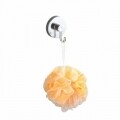 Set 2 cuiere pentru baie WENKO Vacuum-Loc®, fara gaurire si insurubare, 5 x 6 x 6.7 cm, ABS, argintiu