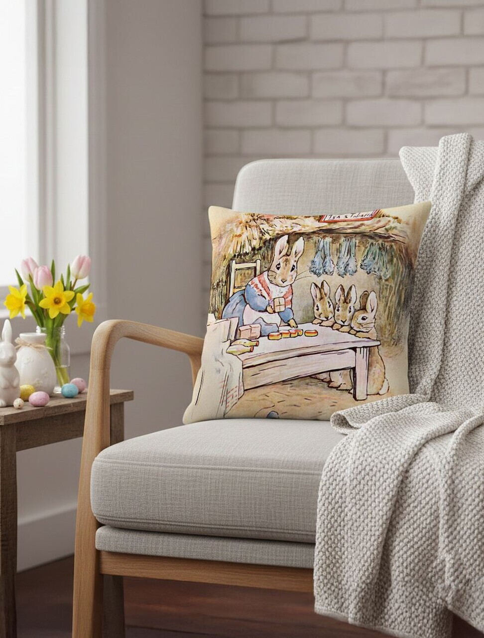 Husa de perna, Pillow 0012, 43x43 cm, Multicolor — imaginea 2