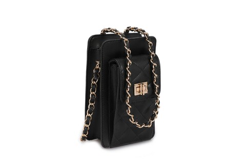 Geanta, Lucky Bees, 305 Black, piele ecologica, negru