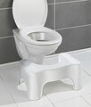 Scaunel pentru baie Secura, Wenko, 48x33.5x20.5 cm, plastic/polipropilena, alb
