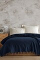 Cuvertura matlasata dubla, Berlino - Navy, Viaden, Bumbac reciclat