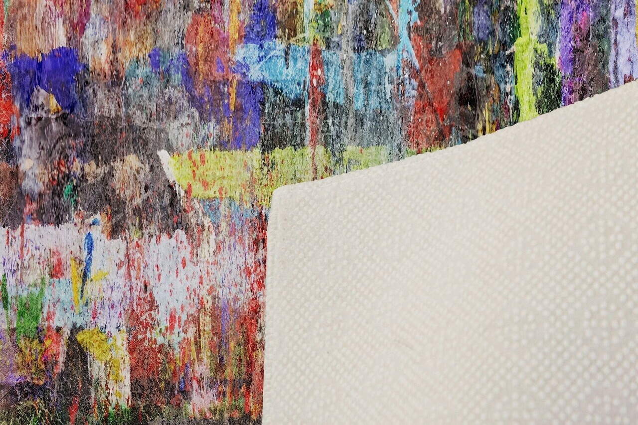 Covor, Exfab287, 80x300 cm, Poliester, Multicolor — imaginea 3