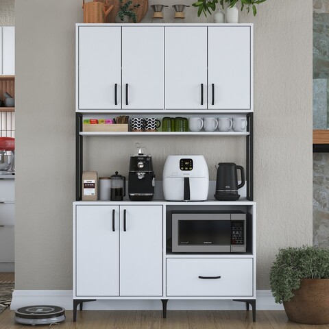 Dulap multifunctional, Rani, JE171, Alb