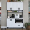 Dulap multifunctional, Rani, JE171, Alb
