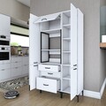 Dulap multifunctional, Rani, JE145, Alb