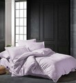 Lenjerie de pat dubla, Talia - Lilac, Şaheser, Bumbac Satinat