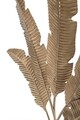Decoratiune Five Leaf, Mauro Ferretti, 34x60 cm, fier, auriu