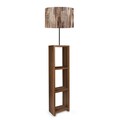 Lampadar, AYD-1798, Insignio, 30 x 140 cm, 1 x E27, 60W, maro/bej