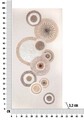 Tablou decorativ Circly -A, Mauro Ferretti, 50 x 100 cm, lemn de pin/canvas pictat, imprimat