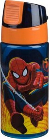 Bidon apa Spiderman, Marvel, 300 ml, plastic, multicolor