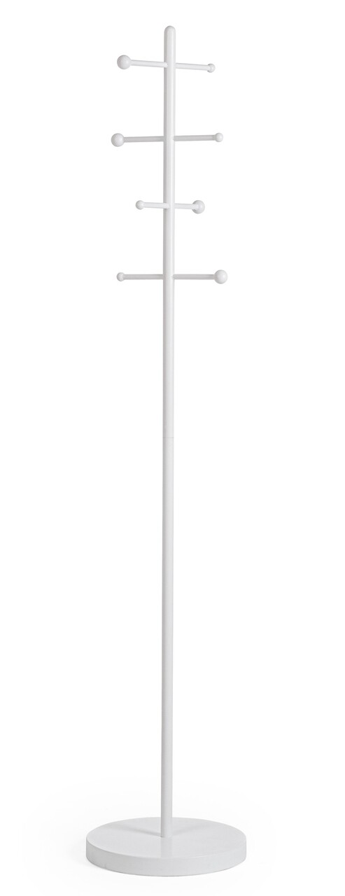 Cuier Camryn, Bizzotto, D35x181.5 cm, otel/beton, alb