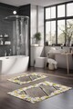 Set covorase de baie, Cartwright, CT-5228, Poliester, Multicolor