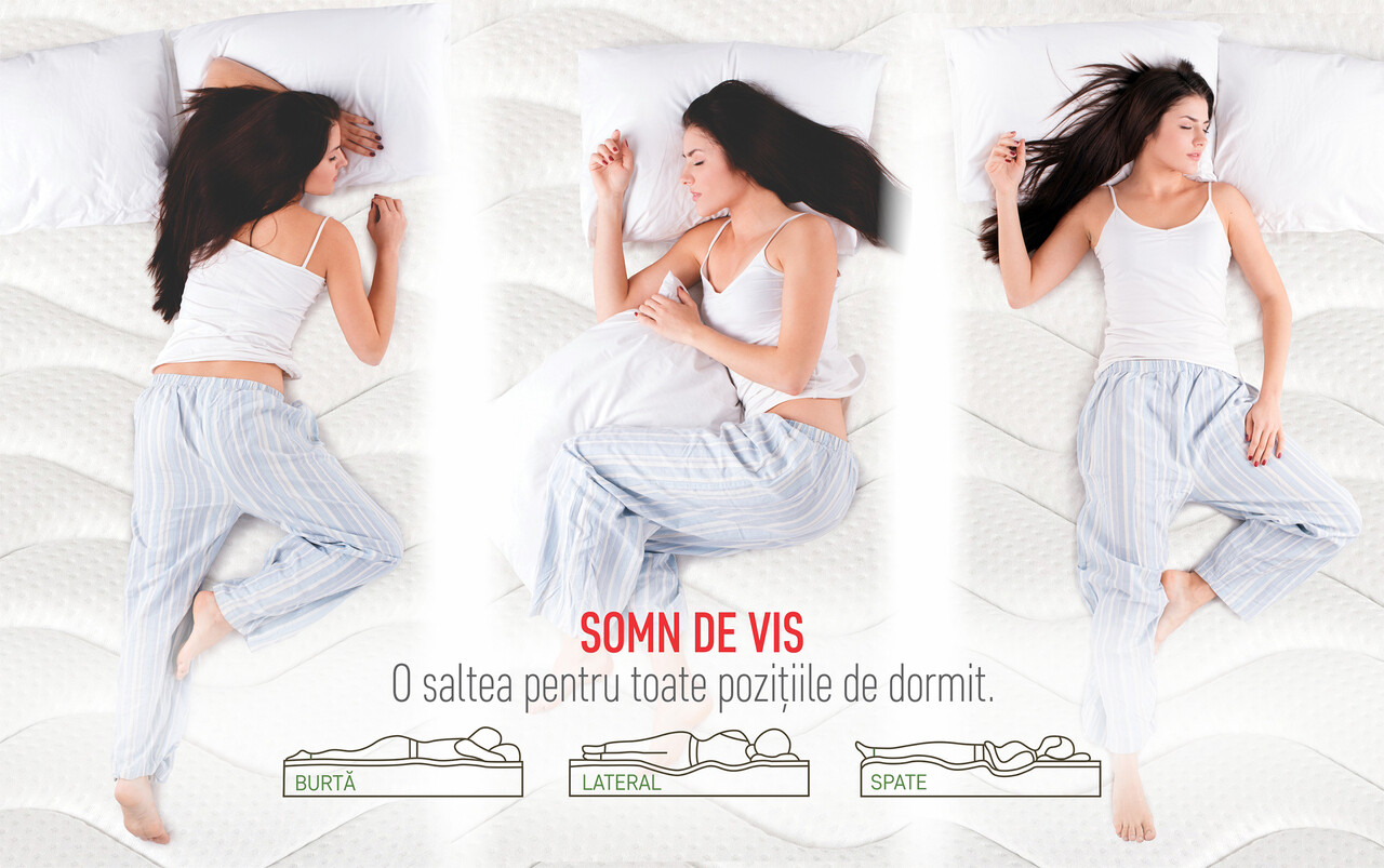 Saltea Green Future Hotel Line Memory Pocket 7 Zone 180x200x35 cm - imagine 9