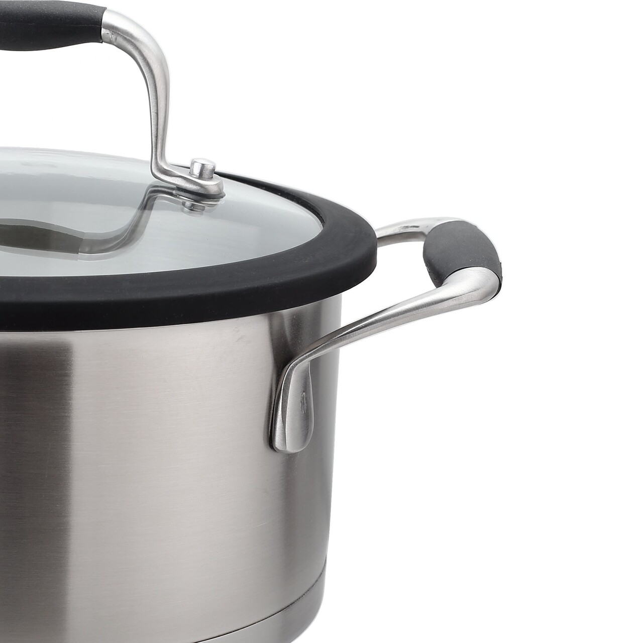 Cratita inox, cu capac, 22cm/4,1L - Zokura - view 2