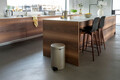 Cos de gunoi cu pedala, Brabantia, NewIcon Metallic Gold, 20 L, 38x29x46.7 cm, otel, auriu