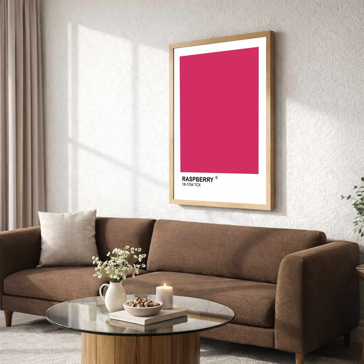Tablou decorativ NC11818_5575 MDF Înrămat: 100% PLASTIC (Grosime: 2 cm Multicolor
