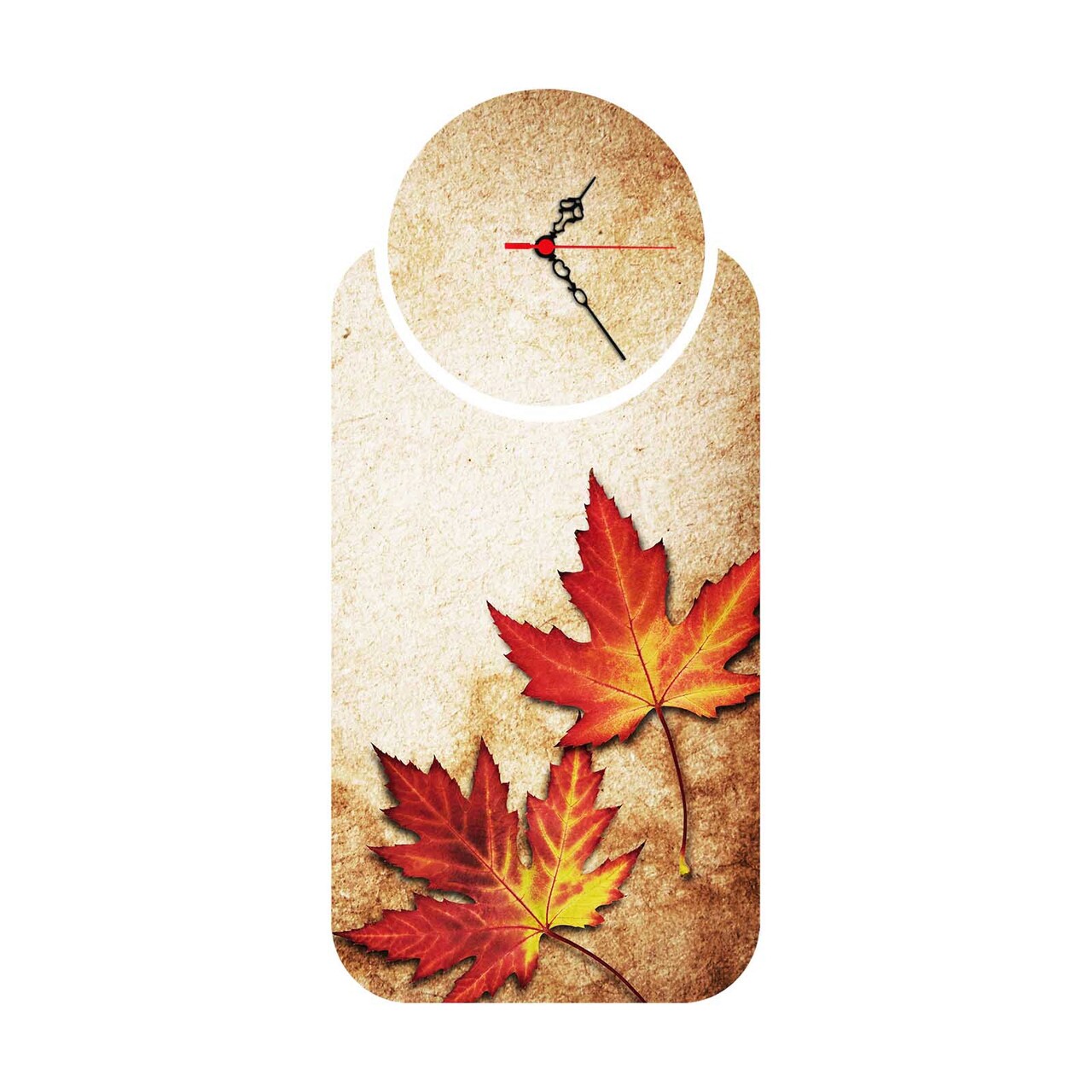 Set ceas si tablou decorativ, YMS-15, MDF , Dimensiune: 68 x 32 cm, Multicolor