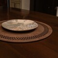 Set suporturi pentru farfurie, Payna, 790PYN1179, Lemn , Produs lucrat manual, Wenge