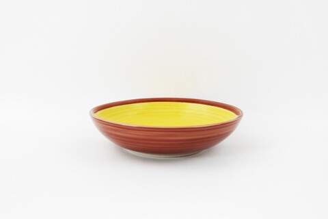 Set 6 farfurii adanci Cadiz, Heinner, Ø20 cm, ceramica, galben