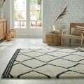 Covor Riad Berber Ivory, Flair Rugs, 120x170 cm, polipropilena, ivoriu