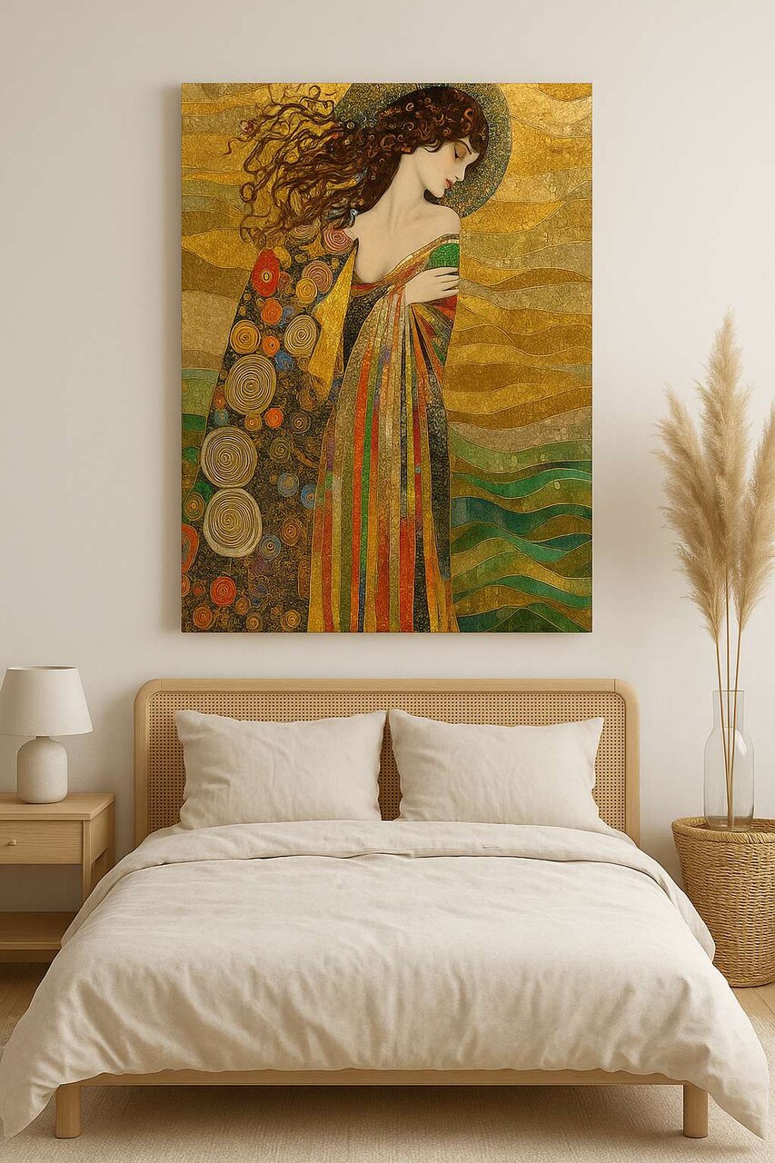 Tablou decorativ Hm_Cnvs26-44-70x100 Cadru: 100% lemn (Grosime: 2 x 3 cm) Multicolor