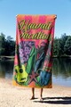 Prosop de plaja, Astacura, Hawaii Vacation 70, 70x130 cm, 70% poliester/30% poliamida, Multicolor
