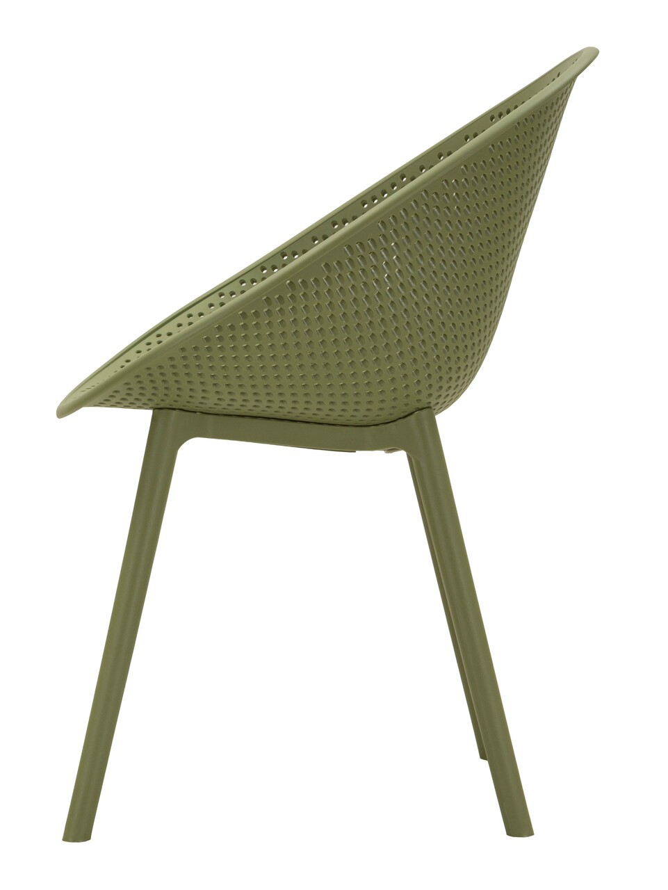 Set 2 scaune, Mauro Ferretti, Ibiza, 59x59x83 cm, utilizare interior / exterior,  plastic, verde - view 8