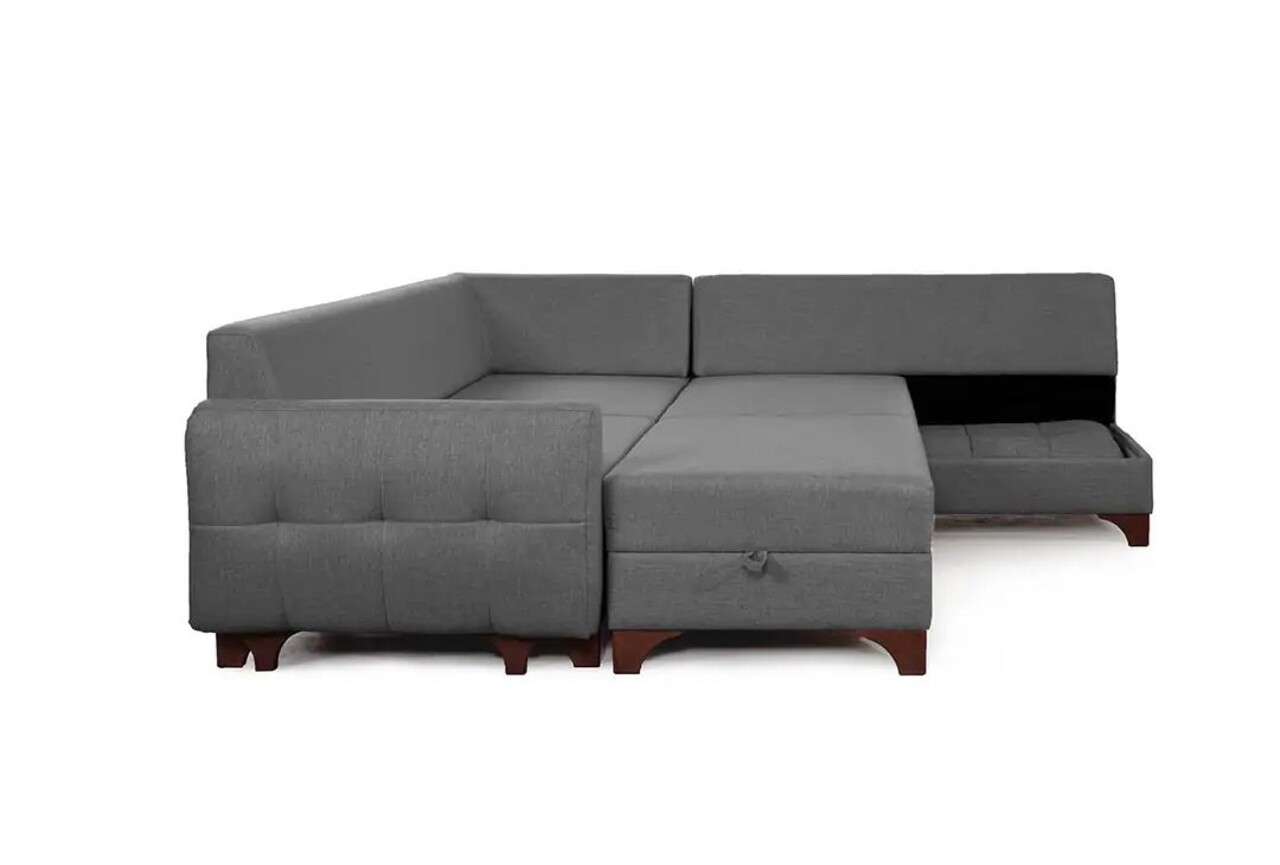 Coltar, Atelier del Sofa, 752EST1306, Lemn de carpen;PAL, Gri - view 5