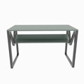 Birou, Zena Home, Lona, 120x72.8x60 cm, PAL, Verde/Negru