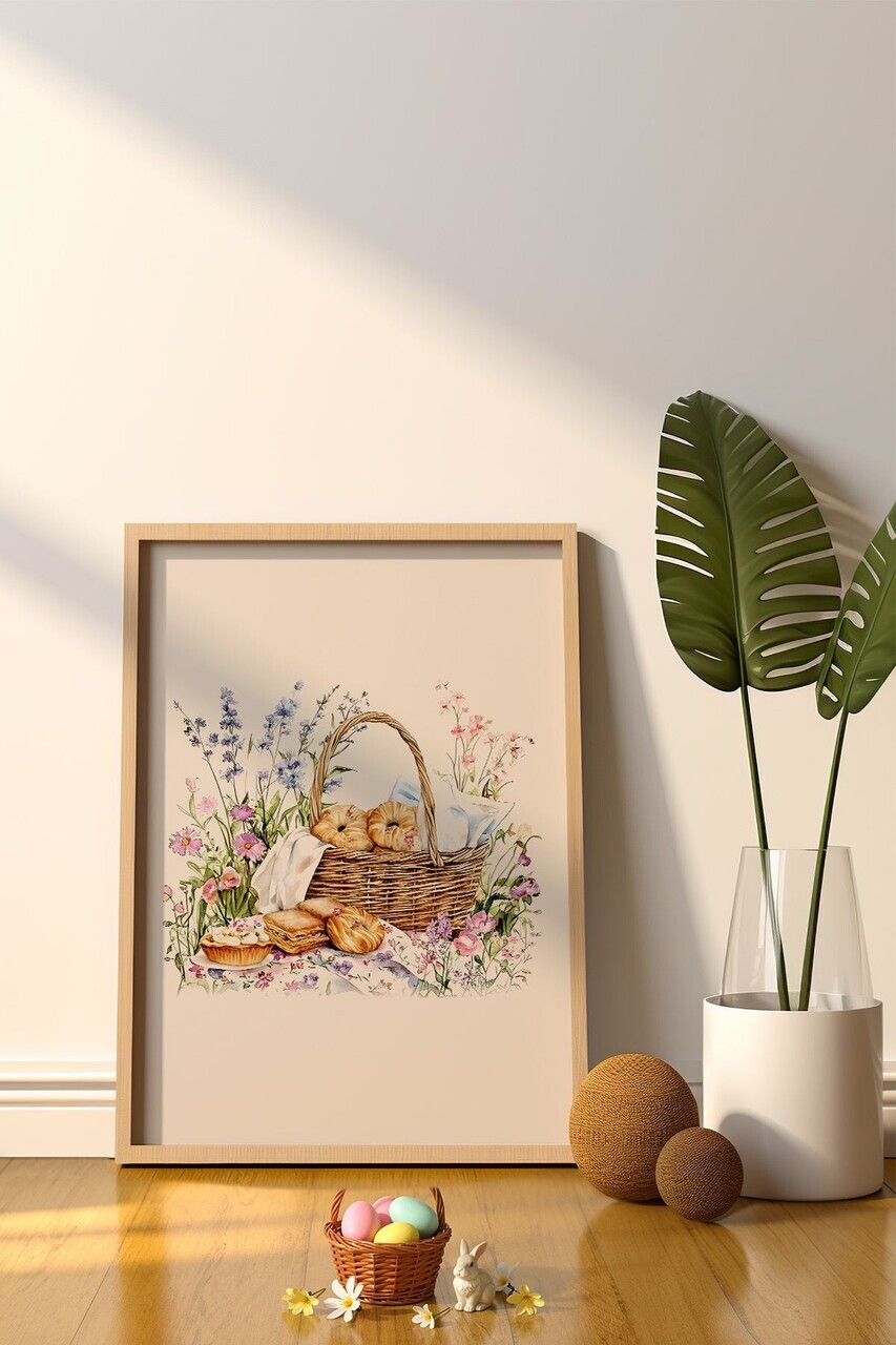 Tablou decorativ, Arteastermodel62-5070, MDF, Multicolor — imaginea 2