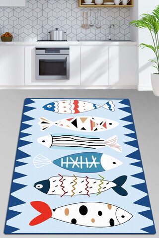 Covor, Le Poisson 80 x 200, 80x200 cm, Multicolor