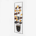 Decoratiune de perete, Alder, Metal, Dimensiune: 32 x 90 cm, Multicolor
