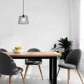 Lustra, Tatum, 584TTM1461, Metal, Negru