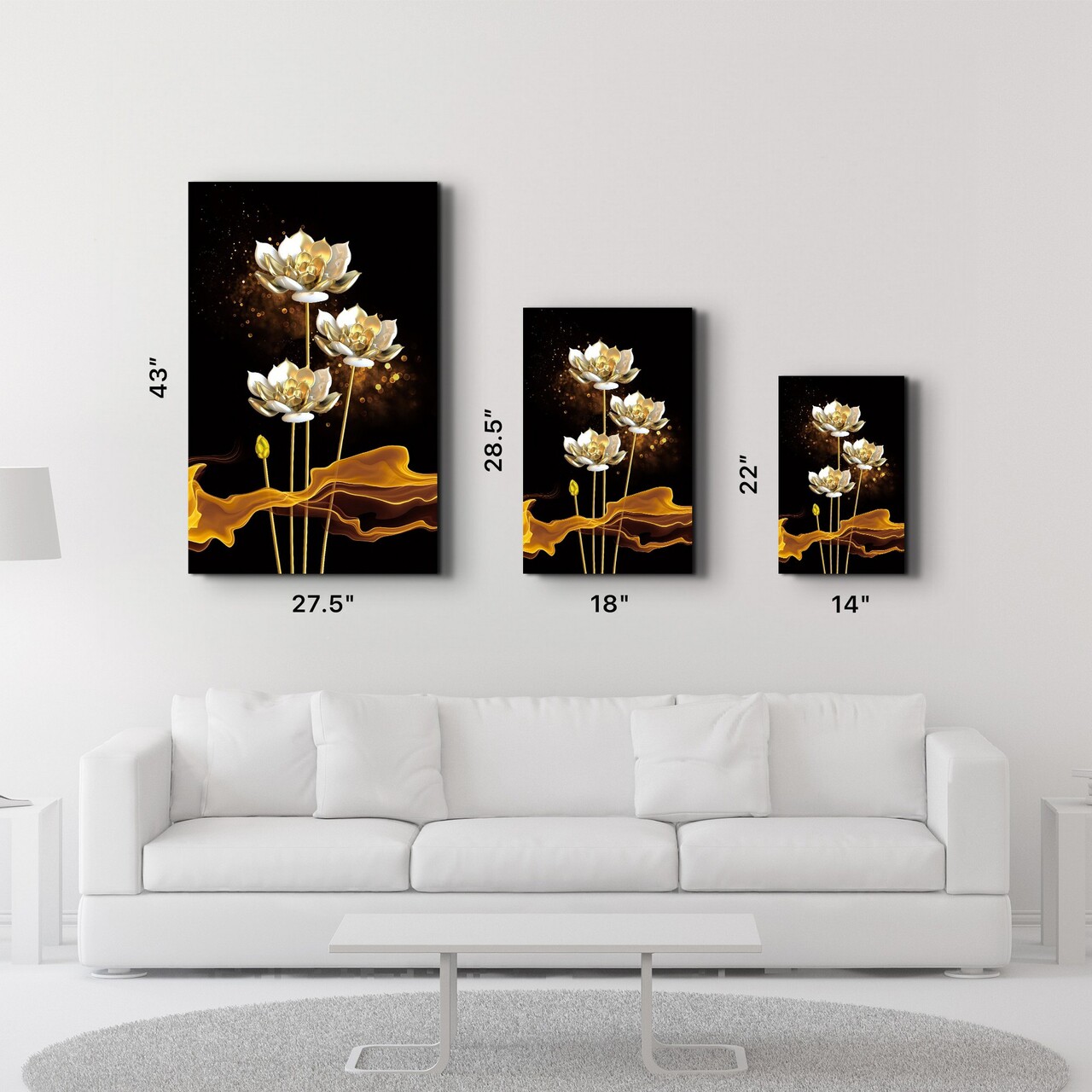 Tablou decorativ, CAM-5077, Dimensiuni: 46 x 72 cm, Multicolor - view 6