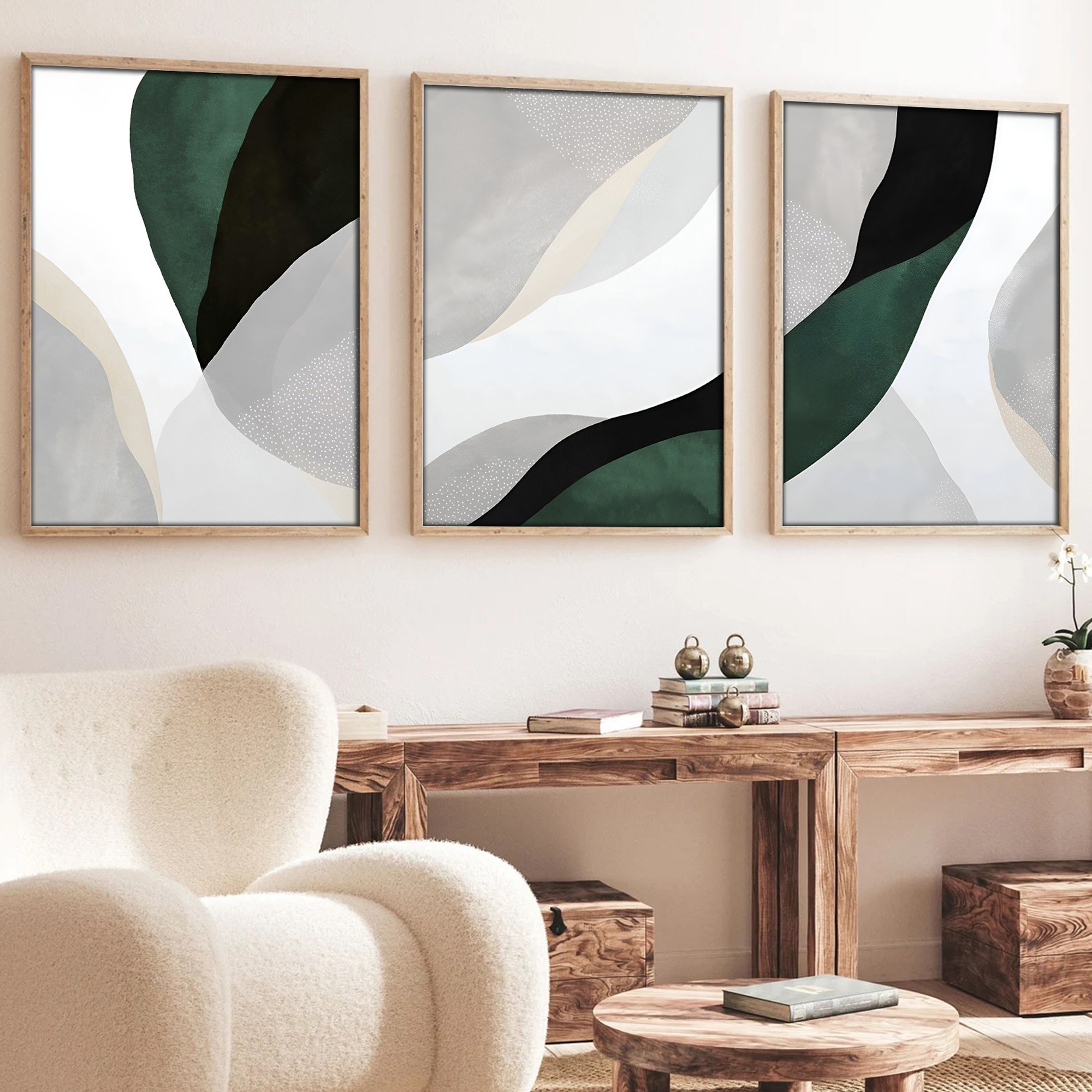 Tablou decorativ, Huhu229, Lemn masiv, Multicolor