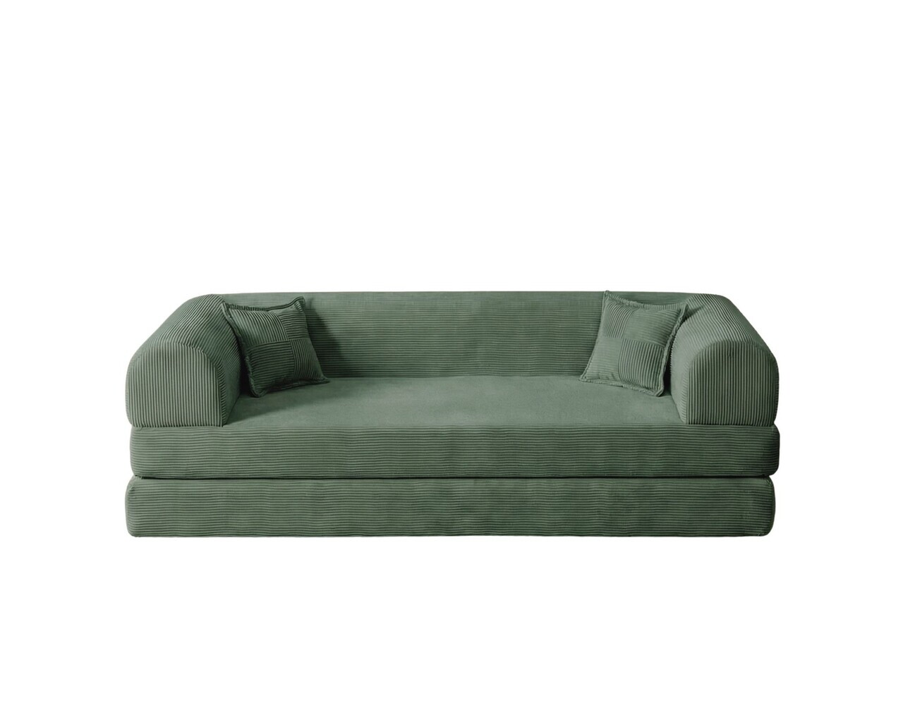 Canapea extensibila 3 locuri, Atelier del Sofa, 118FVL1307, Tesatura plus reiata, Verde - view 6