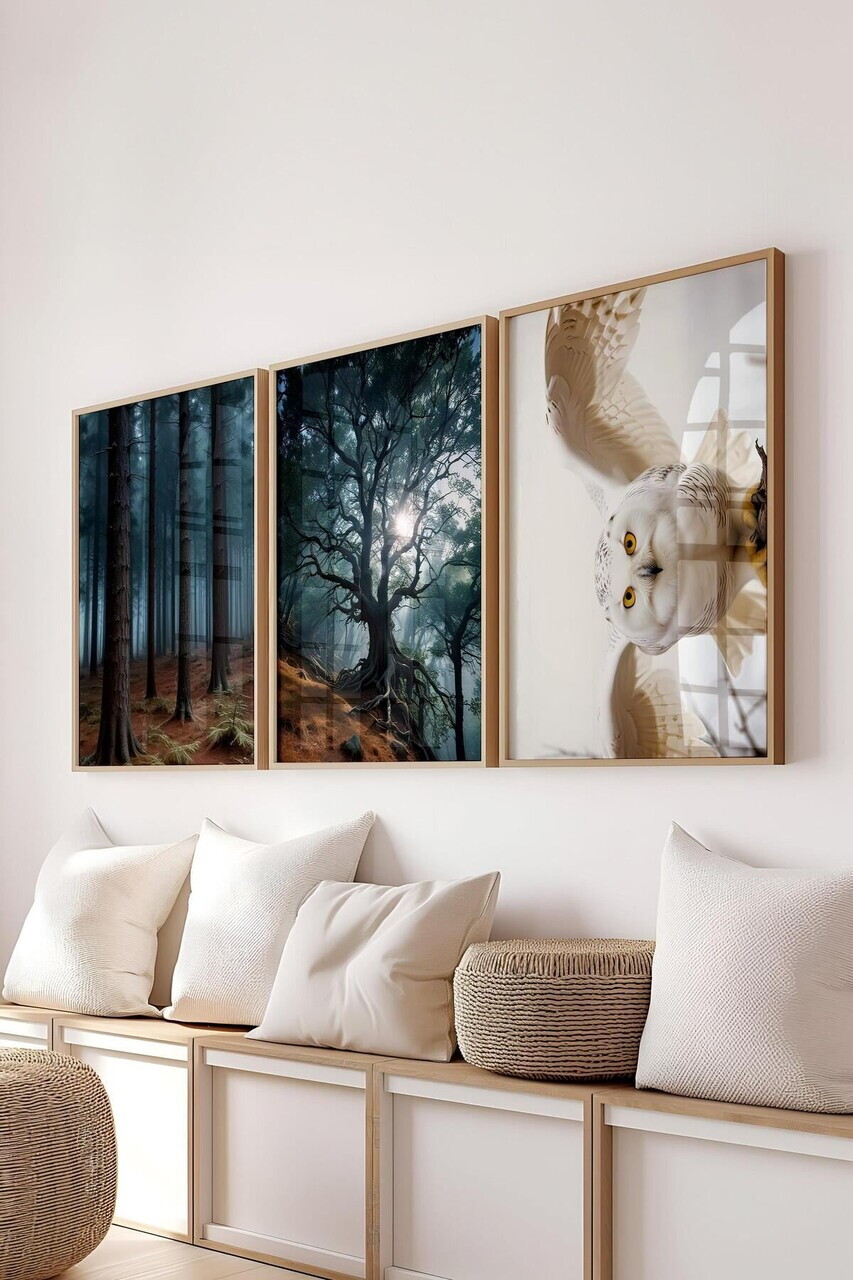 Set de pictură decorativă, Ç-300687, Sticla PVC, Multicolor — imaginea 2