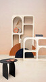 Biblioteca Cairo, Bizzotto, 90 x 33 x 160 cm, lemn de mango