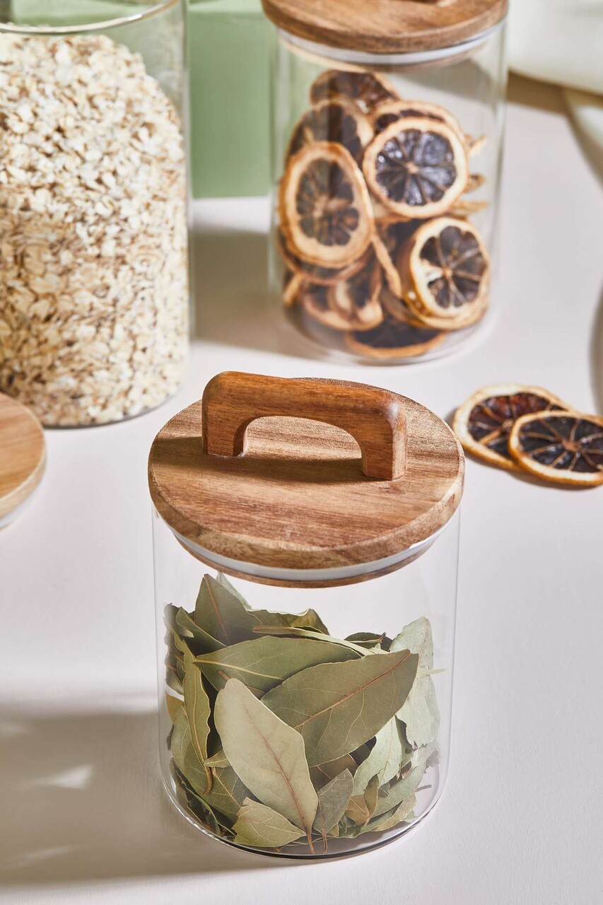 Set recipiente cu capac, Hermia, 337GLZ1143, Dimensiune: 12 x 10 cm (1 bucată), Transparent - imagine 2